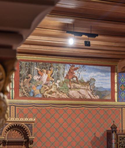 Fresken im Landgrafenzimmer der Wartburg
